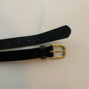 American Apparel Leather Belt Small